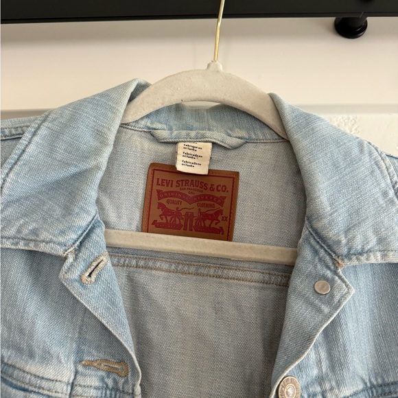 Levi's Sky Blue Denim Jacket - Picture 3 of 4